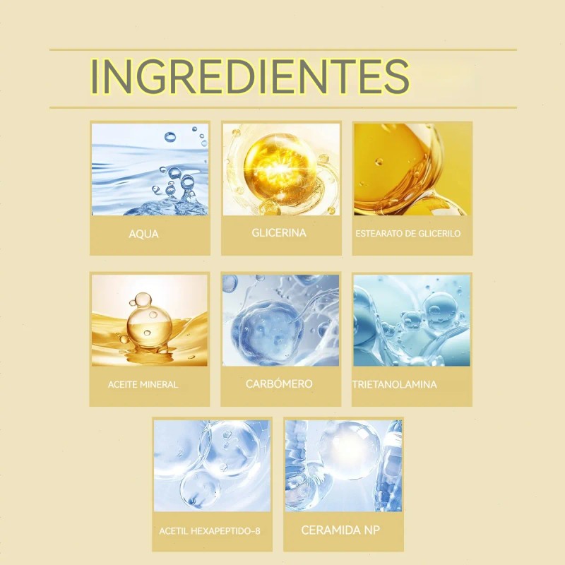 Crema Reafirmante Para El Cuello Con Rulos, Hidratante