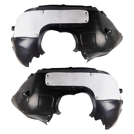 TRQ TRQ Front Inner Fender Liner Set Compatible with 2016-2018 Ford Focus FO1248182 FO1249182