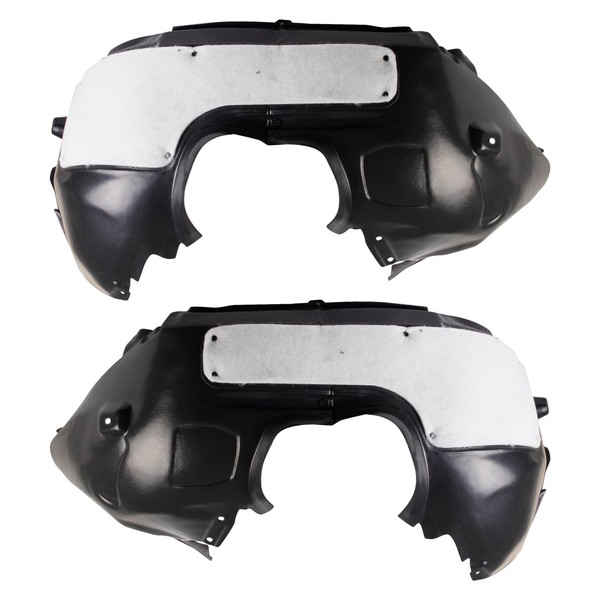 TRQ TRQ Front Inner Fender Liner Set Compatible with 2016-2018
