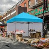 COOSHADE Pop Up Canopy Tent 10x10 with 2 Sidewalls, Outdoor