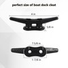 Dock Cleats 4 inch (6 Pack) Boat Dock Cleats with