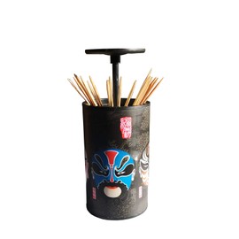 MDP Automatic Toothpick Dispenser Tooth Pick Holder Push Up Box for Tapas Picks and Cocktail