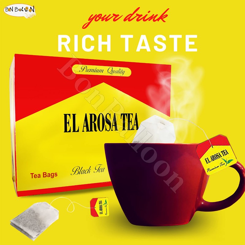 Al Arousa Alarousa Black Tea Bags Teas Indian Kenyan Natural