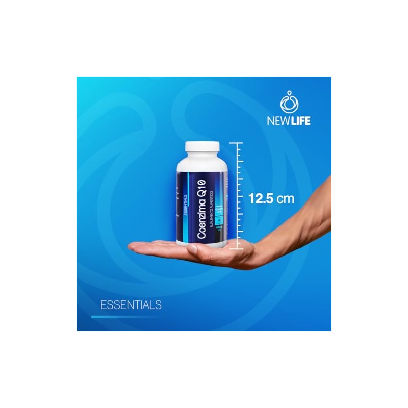 NLS ESSENTIALS | Coenzima Q10 | 90 Cápsulas | Antioxidante