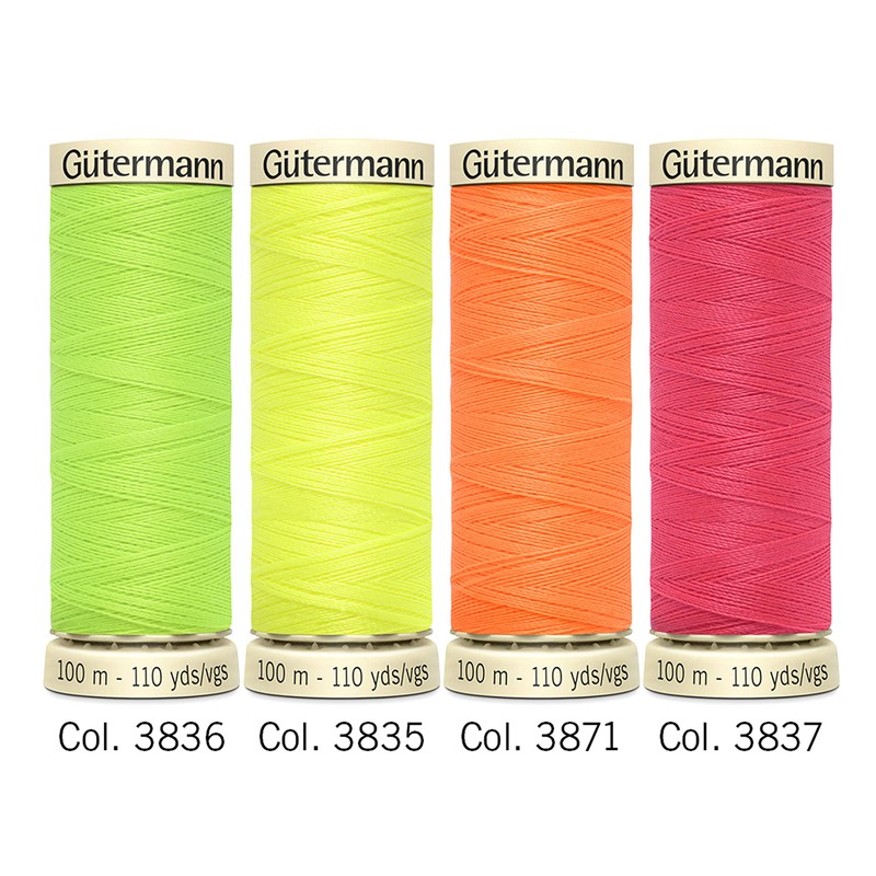 Gütermann Thread Set, Polyester, Multicolor, 100m
