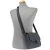 LECONI LE0074 Women's Small Shoulder Bag Natural Soft Leather Handbag