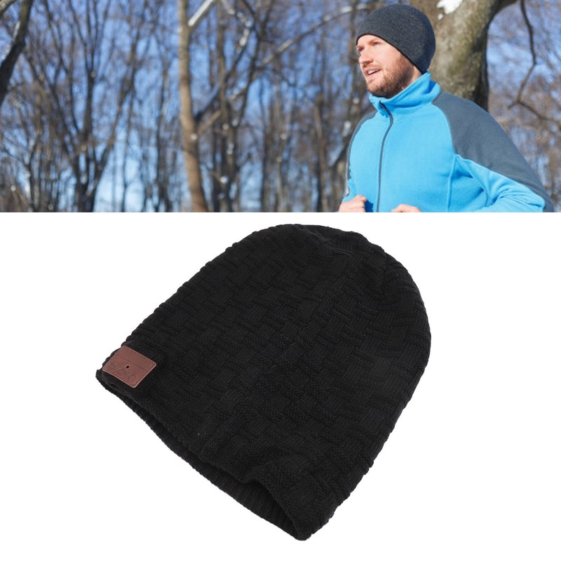 Bluetooth Hat Wireless Headphones Stereo Speakers Multifunction Portable Warm Knitted