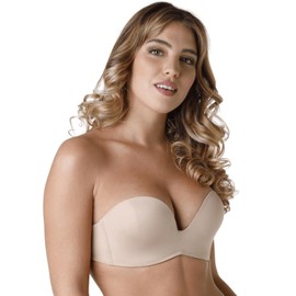 Wonderbra Women's Ultimate Strapless Everyday Bra, Beige, 38E