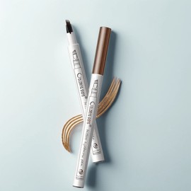 Mirunto Tattoo Eyebrow Pencil Waterproof MRA, dark brown, 1 piece / 미룬토 타투 아이브로우 펜슬 워터프루프 MRA, 다크브라운, 1개