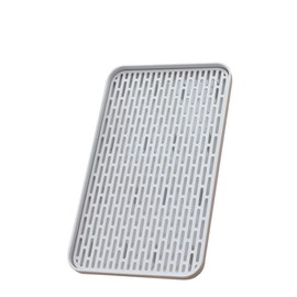 Mobestech Double Layer Draining Tray Utensil Tray Fruit Tray 2 Tier Tray Pallet Sink Drainer Tray Dishes Drainer Tray Trays Sink Tray Infant Bottle Dryer Soap Plastic Drain Rack Baby
