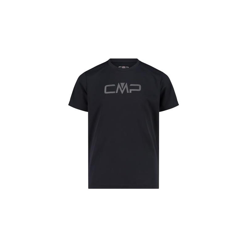 CMP T-Shirt Maglietta, Antracite-Grey, 164 Unisex-Bambini e Ragazzi