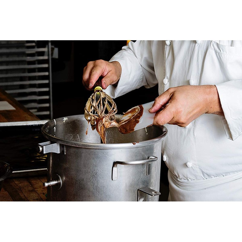 Matfer 111022 Whisk with Plastic Handle, Black, 10"