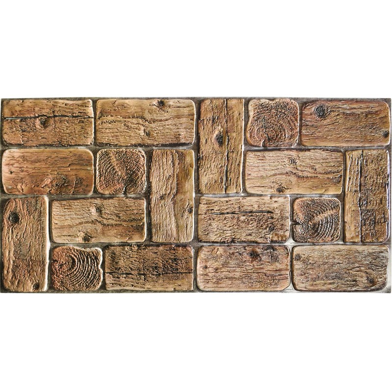 3D PVC Wall Panels, Ceiling Panels, Wood Look, 1 Panel