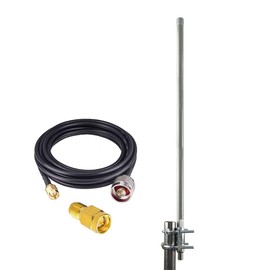 915mhz LoRa Antenna/meshtastic Antennas for meshtastic Devices LORA32 Module, Antennas for Helium HNT Miner Hotspot LoraWan with 10dbi 32ft RP-SMA SMA Cable