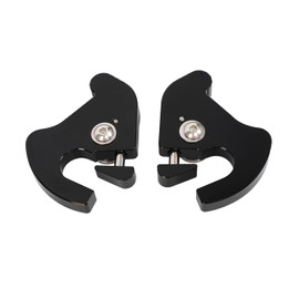 Detachable Luggage Rack Mounting Rack Sissy Bar Latch Clips Fit Harley Softail Sportster Touring Street Glide Road King Electra Glide 1986-2022