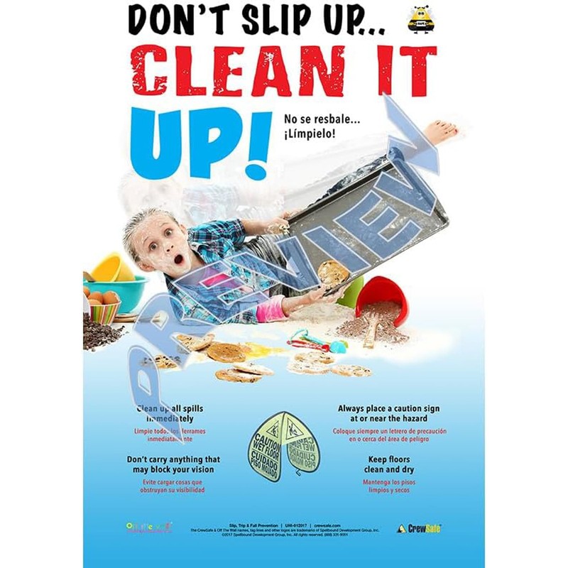 CrewSafe Employee Safety Communication Display Board for Safety Awareness Posters