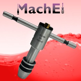 MachEl Reversible Ratchet Adjustable Tap Wrench (1/4'' to 1/2'' | 6.0mm to 12.0mm)