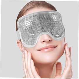 minkissy 2-piece Eye Mask for Puffy Eyes Cold Compress Eye Pads with Gel Portable Reusable Eye Cooling Packs for Adults Boys and Girls