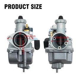 SYOWADA VM22 Carburetor Intake Manifold Air Filter Replacement For Non Hemi Predator 212cc 196cc GX160,Replacement For Massimo Baja Warrior MB200 Performance Parts Racing