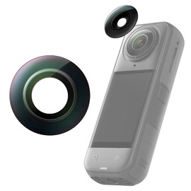 HUAYUWA Camera Lens Replacement Compatible with Insta360 X5 Waterproof 8K 360 Degree Action Camera Lens Repair Parts Accessories (2)