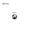 sourcing map 250pcs Precision Balls 4mm Diameter Carbon Steel Ball