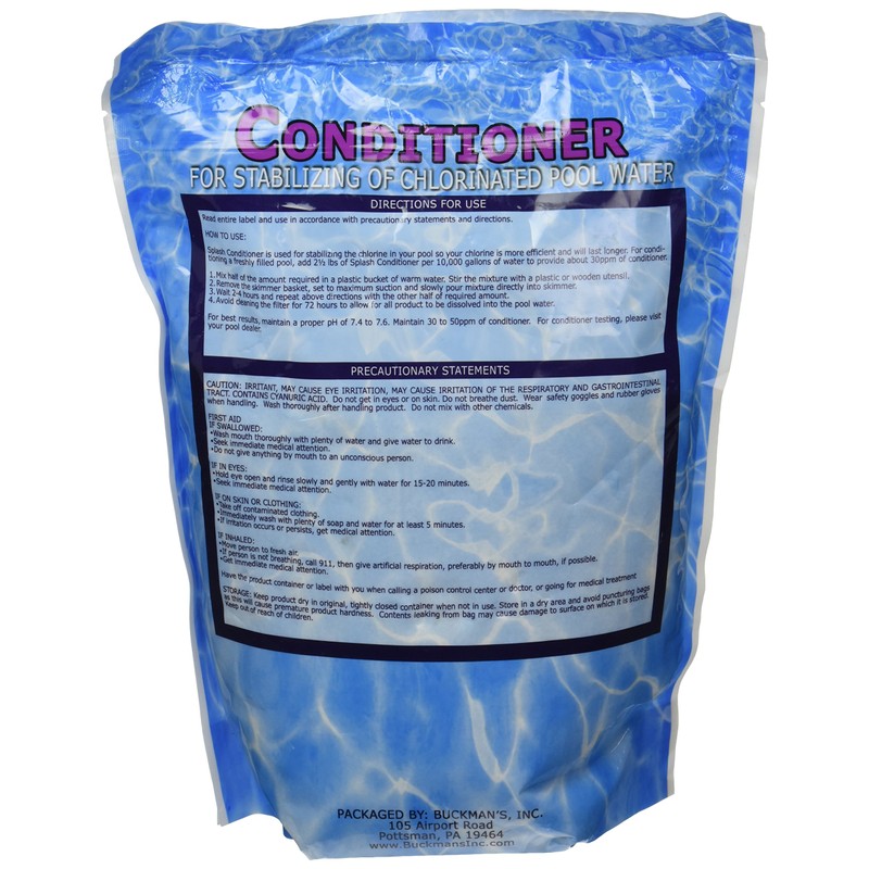 Splash Conditioner (Cyanuric Acid) 5lbs