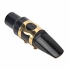 Tenor Saxophone Mouthpiece Kit Mouthpiece with Plastic Cap Cleaning Brush