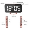 Digital Clock Large Display, Alarm Clock with Dimmable Led Display,