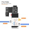 1/4"PT Solenoid Valve AirTAC 3V210-08 DC12V Single Coil Pilot-Operated Electric