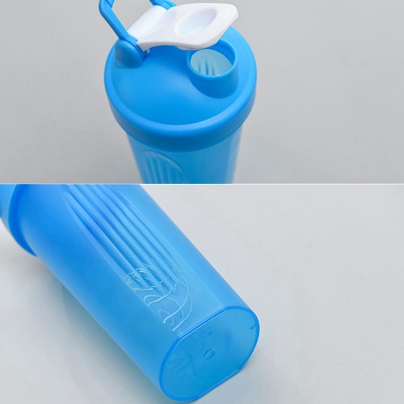Byttlerom Shaker Cup Sports Portable Convenient Stirring Cup 600Ml Plastic