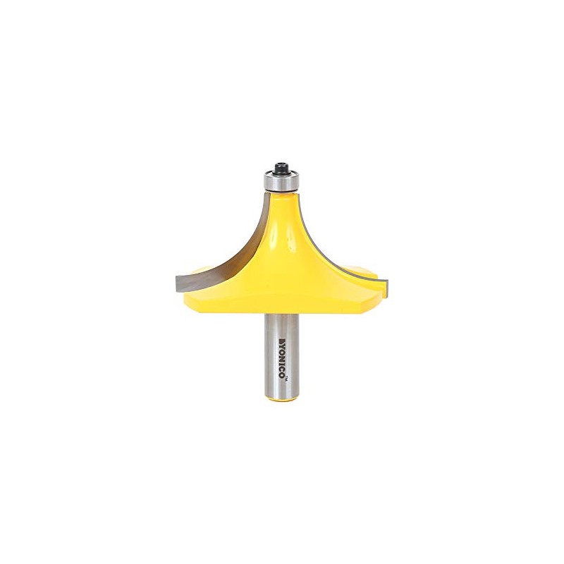 YONICO 13170 1-1/4-Inch Radius Round Over Edge Forming Router Bit