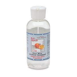 Eco-House Extra Mild Citrus Thinner - 4oz Bottle