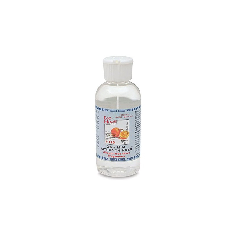 Eco-House Extra Mild Citrus Thinner - 4oz Bottle