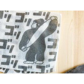 Pine Create Relaxing Gorigori Back Washable Body Towel, Stone Gray, Size: Approx. W9.8 inches (25 cm), L120, 23P44868