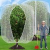 Tmfsode 2 Pack Fruit Tree Netting Cover with Zipper and