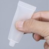 MORICOH Pack of 5 Transparent Refillable Empty Tubes, Sample Containers,