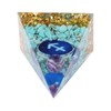 Constellation Pyramid Stone for Positive Energy Reduce Stress Chakra Resin