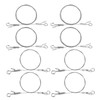 8Pcs Adjustable Picture Hanging Wire Kit, 4Pcs x 1m (3.3ft)
