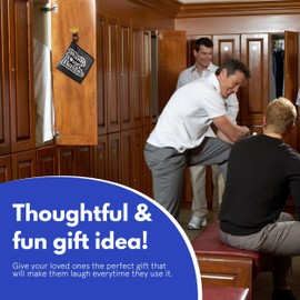 Funny Gifts for Men, Gag Golf Towel- Funny Golf Towel with 4 Unique Golfing Stickers - Unique Golf Gifts for Men for Cool Golf Stocking Stuffer for Christmas, Birthday