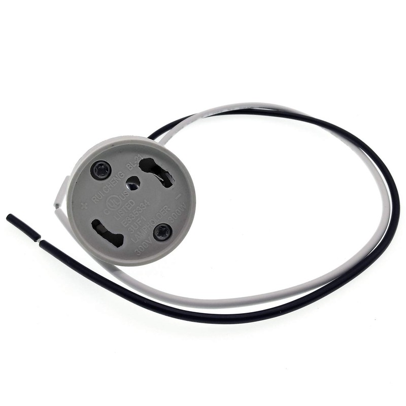 Gu24 Base Socket with Bracket,TWDRTDD Bi-Pin (GU24) Base Twist and