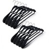 10 Pack Velvet Hangers, Wide Shoulder Heavy Duty Suit Hangers