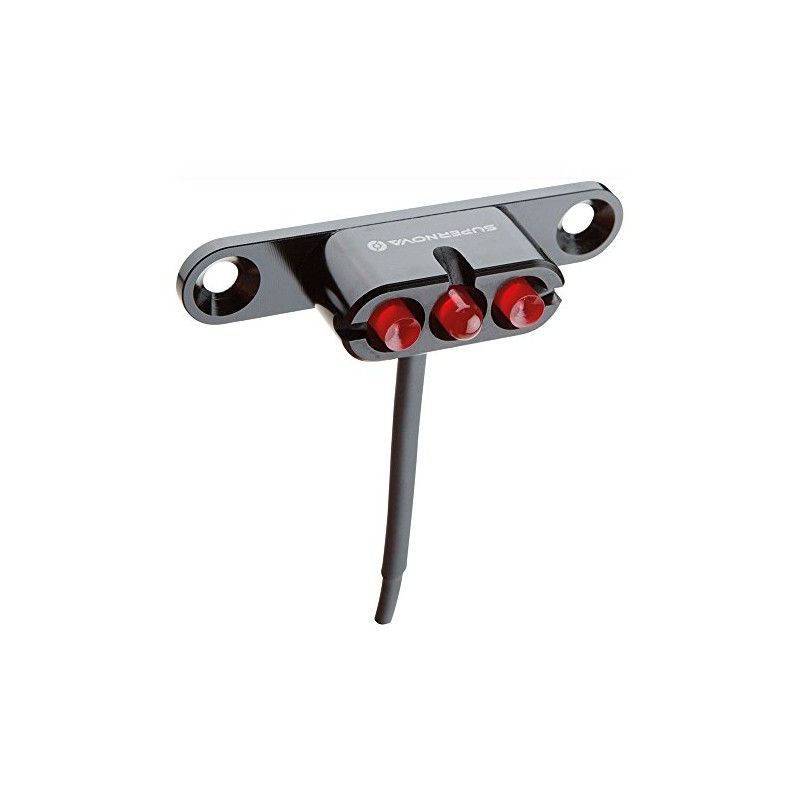 Supernova E3 Tail Light 2-FR Bike Light black 2018