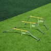 PodiuMax Portable Height Adjustable Sports Training Hurdle, Lightweight, Innovative Foldable