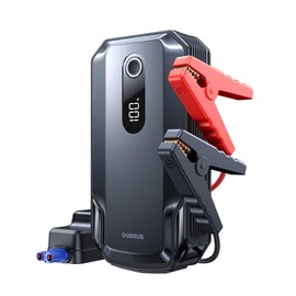 Baseus 8000A Jump Starter, 20000mAh Portable Jump Starter Battery Pack, 12V Car Battery 5 in 1 Jump Starter with 30W Fast Charging and LED Display, for Up to 10.0L Gas 6.0L Diesel Engines