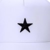 Yoshinorikotake Design White Black Glitter 3D Embroidered Star
