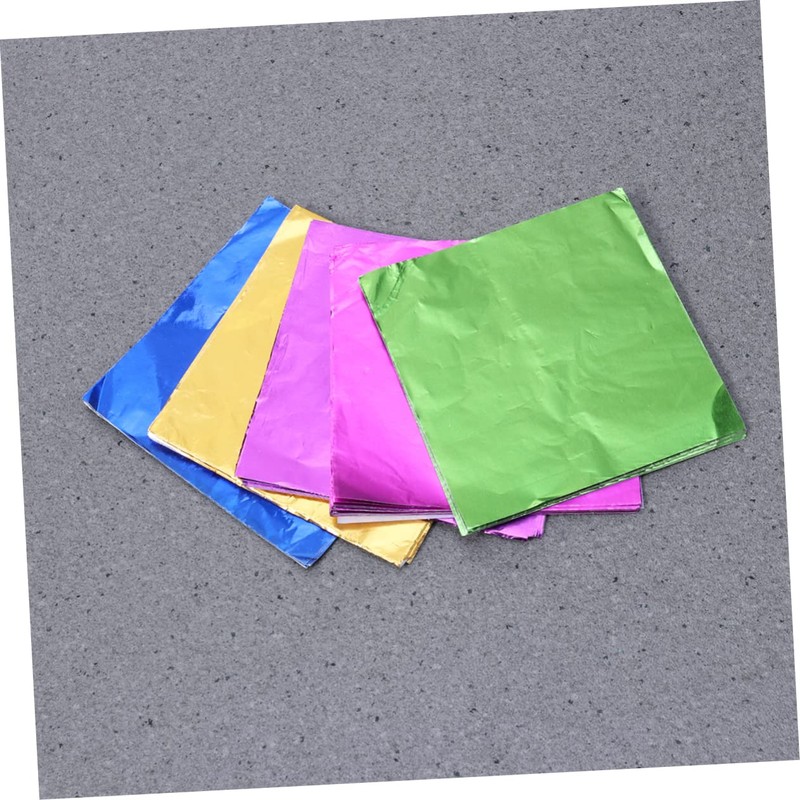 Alipis 2sets Packaging Paper Food Grade Aluminum Foil Wrapping Paper