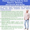 Natural Baking Soda Capsules - 650mg Baking Soda Tablets for