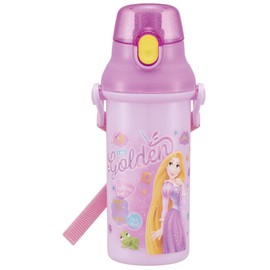 スケーター (skater) 子供用 プラスチック 水筒 ラプンツェル ディズニー 2020年 新デザイン 480ml PSB5SAN