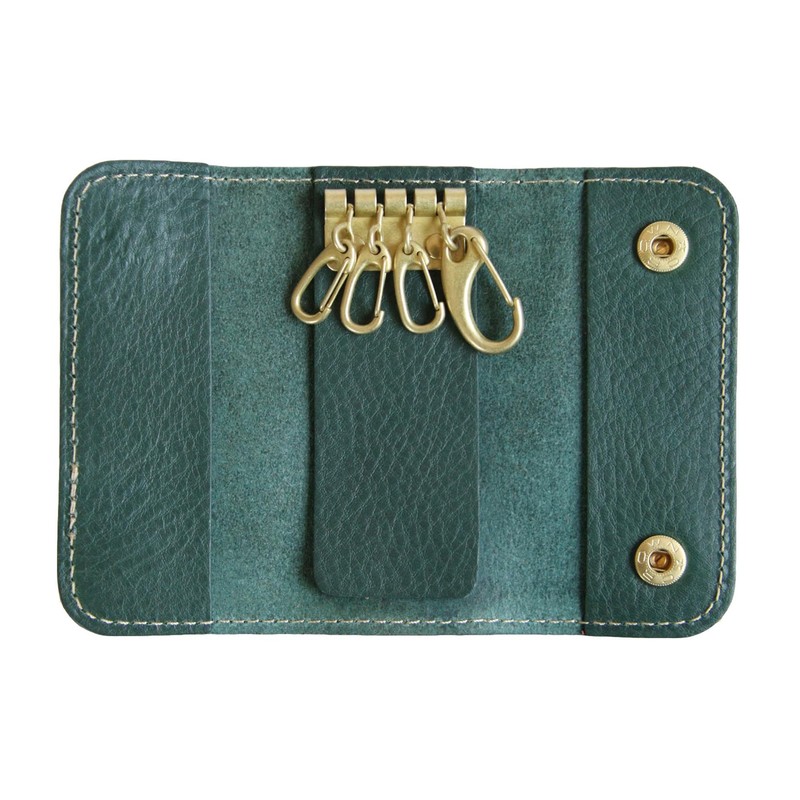 Polcolosso Leather Key Case, Genuine Leather, Smart Key Case, Men's,