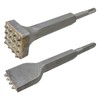 2Pcs SDS Plus Bushing Tool Bit, 4 Tips SDS Plus